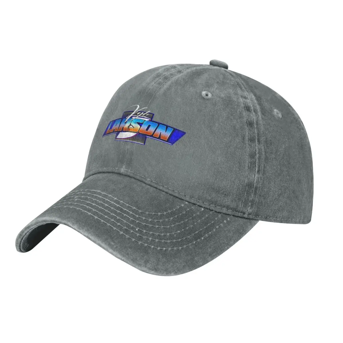 Kyle Larson CHEVY 5 Baseball Caps Fashion Washed Denim Hats Outdoor Streetwear Baseball Cowboy Hat for Unisex