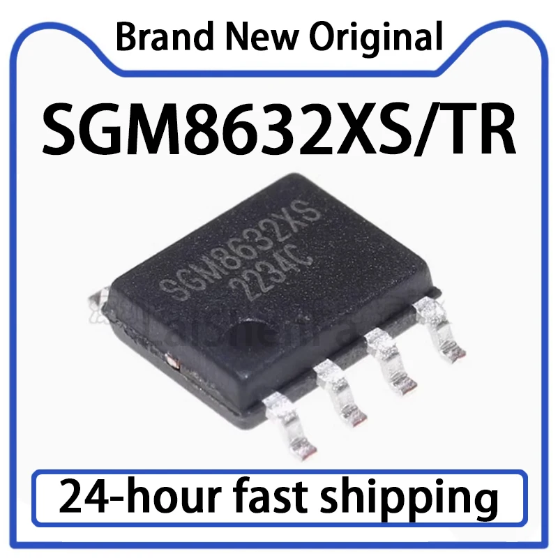 10PCS SGM8632XS/TR Package SOIC-8 Dual Channel Operational Amplifier Original Stock