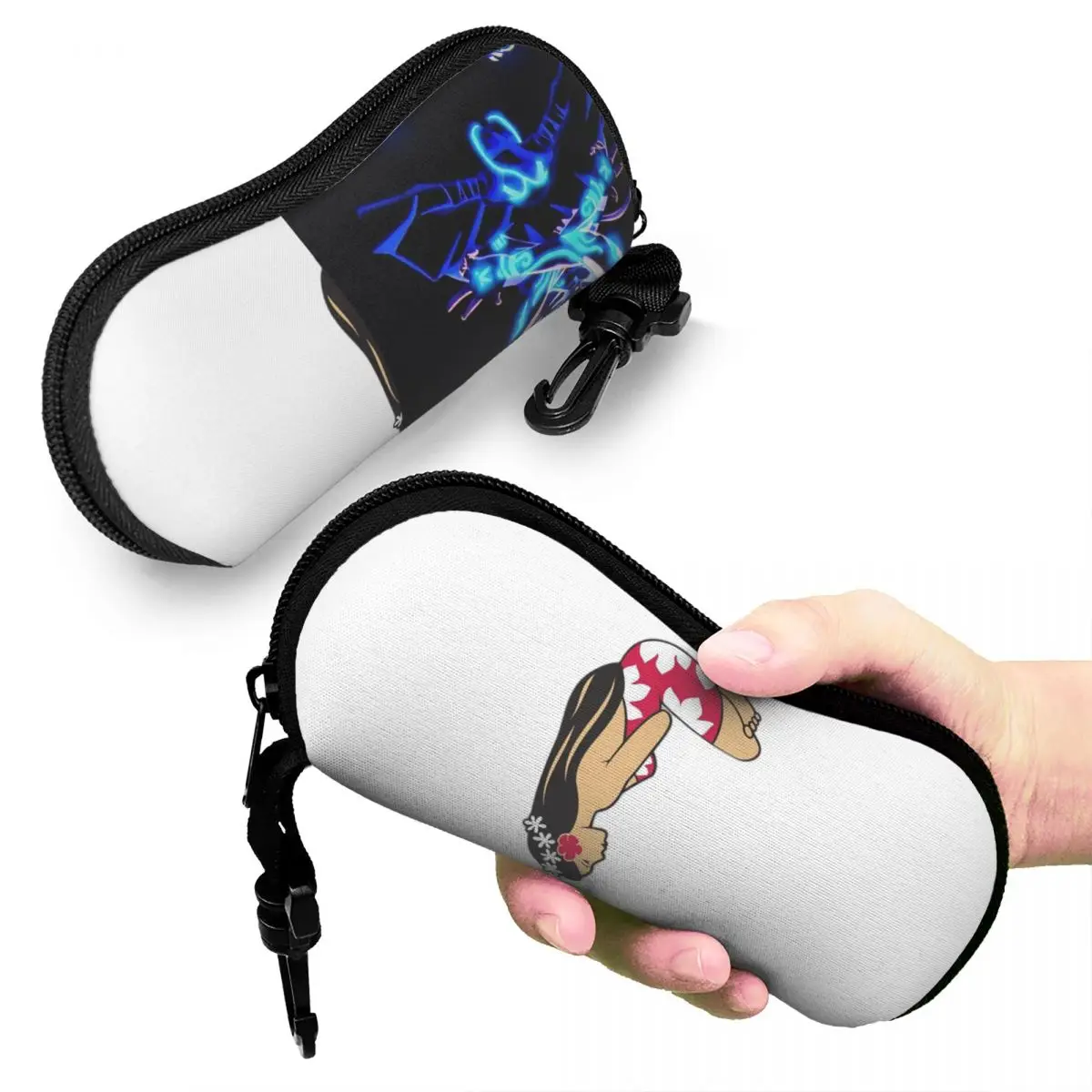 

Hinano Tahiti Shell Glasses Case Protector Sunglasses Box Women Men Soft Eyeglasses Bag Pouch