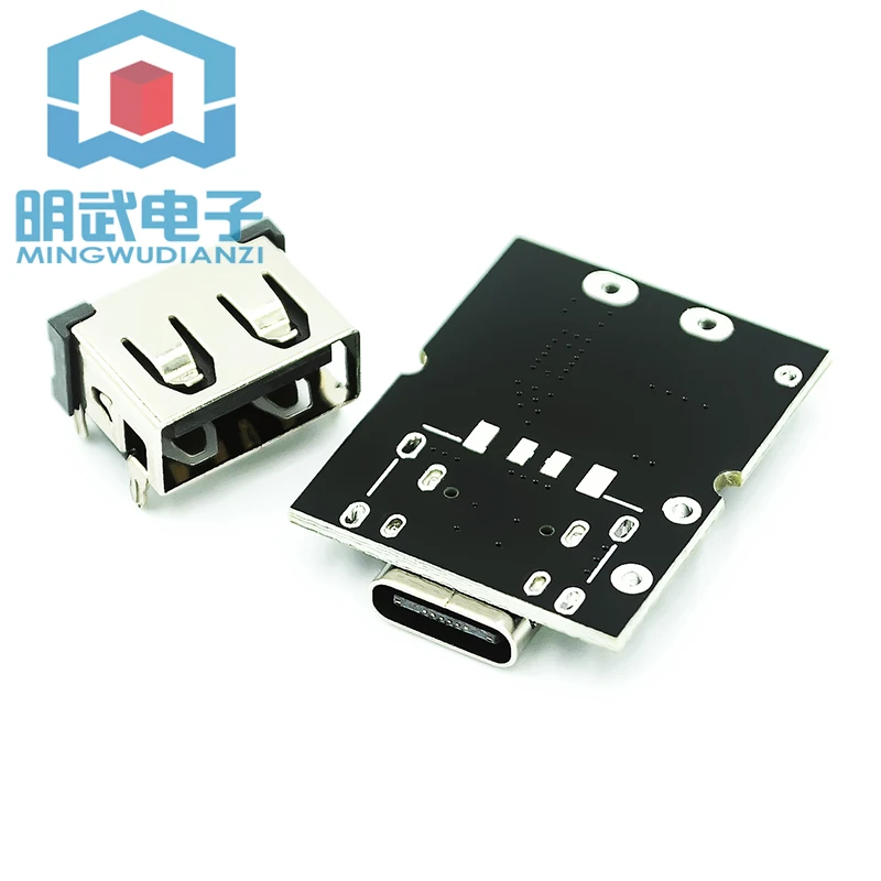 Módulo Integrado de Carga e Descarga de Alta Precisão, Entrada Tipo C, Compatível com Bateria de Lítio 4.2V, 5V, 2A