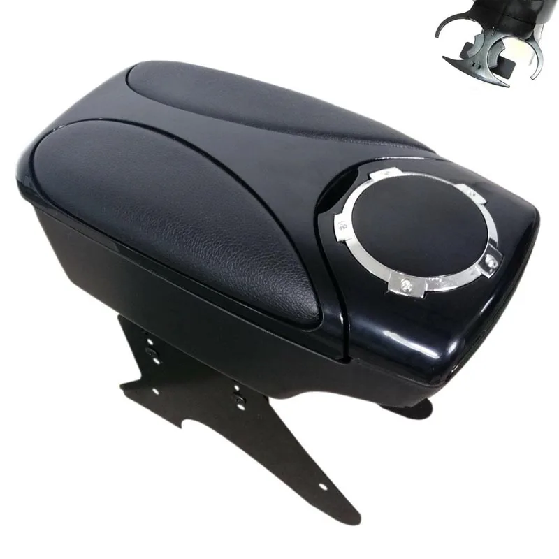 

BLACK ARM ARMREST CENTRE CONSOLE FOR OPEL VAUXHALL AGILA COMBO MERIVA ZAFIRA