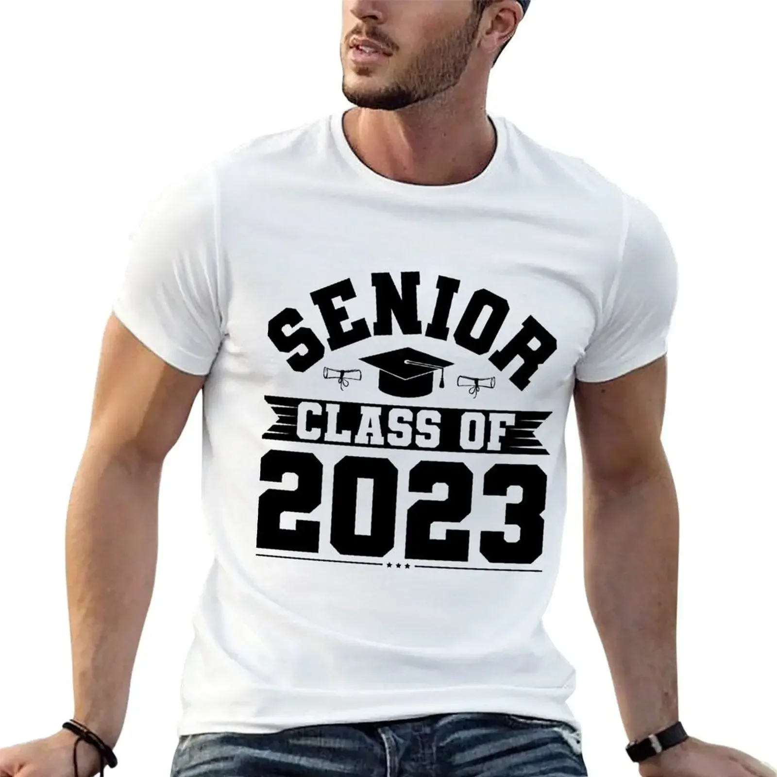 Senior Class of 2023 - Graduation 2023 T-Shirt vintage clothes blanks tees sweat shirts, men