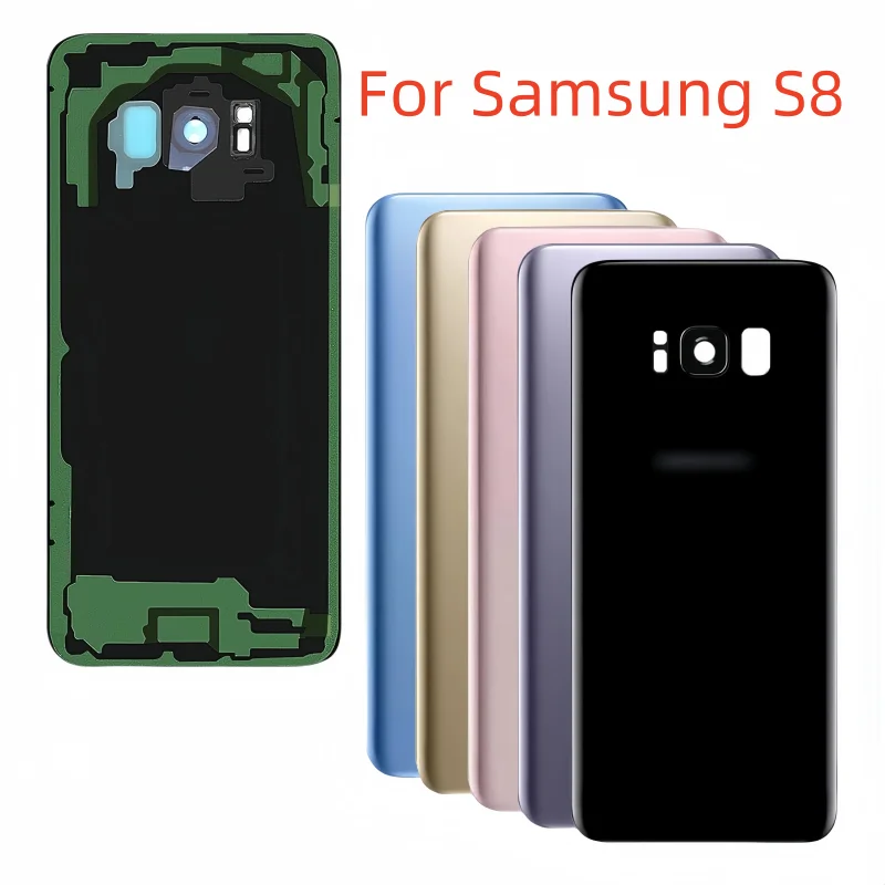 

Battery Cover For Samsung Galaxy S8 SM-G9500 SM-G950U SM-G950F SM-G950U1 SM-G950N SC-02J SCV36 Back Cover Rear Housing Replaceme