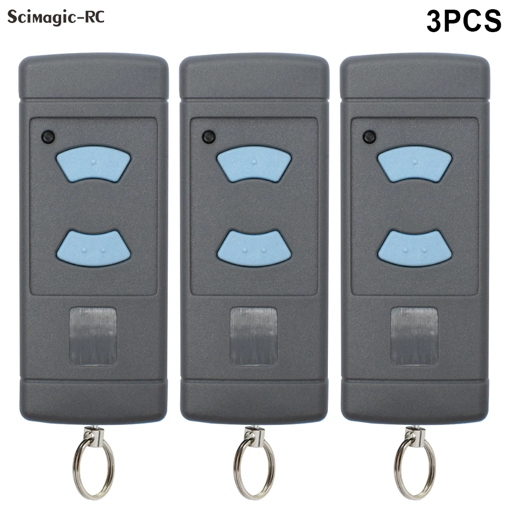 

3 PCS Garage Door Remote Control HORMANN HSE2 HSE4 Compatible With HSM2 HSM4 HS2 HS4 Blue Button 868.35MHz Gate Keyfob 868MHz