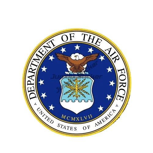 

Department of The Air Force Seal Sticker Decal Self Adhesive Vinyl Die Cut Decal Self Adhesive Racing Safety Car