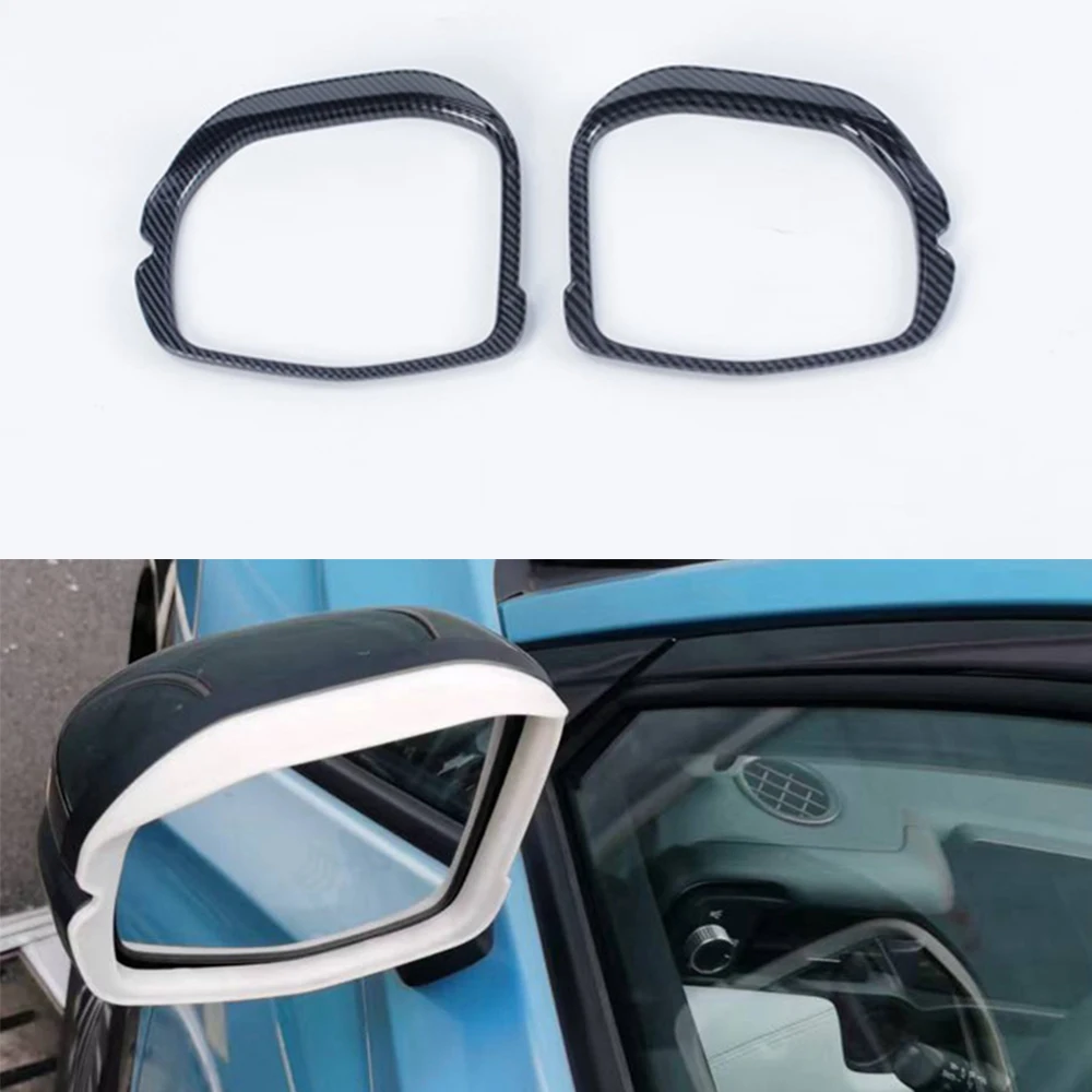 

YAQUICKA Car Rearview Mirror Frame Rain Eyebrow ABS Styling Stickers For Honda e:NS1 e:NP1 2022 for Honda CRV 2023