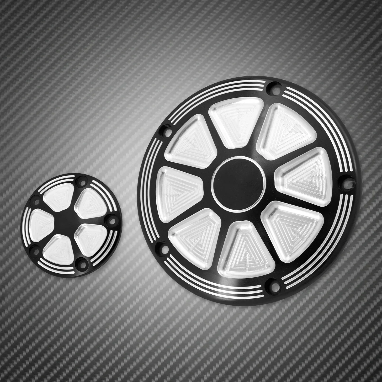 Motorcycle 5 Holes Derby Clutch Timing Timer Cover Engine Covers For Harley Dyna Touring Softail Electra Glide FLHR FXD 99-2017