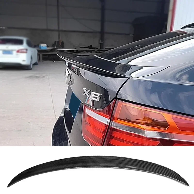 

New! Black Spoiler for BMW X6 E71 Tail Fin 2008 To 2014 Car Rear Wing ABS Plastic Accessories