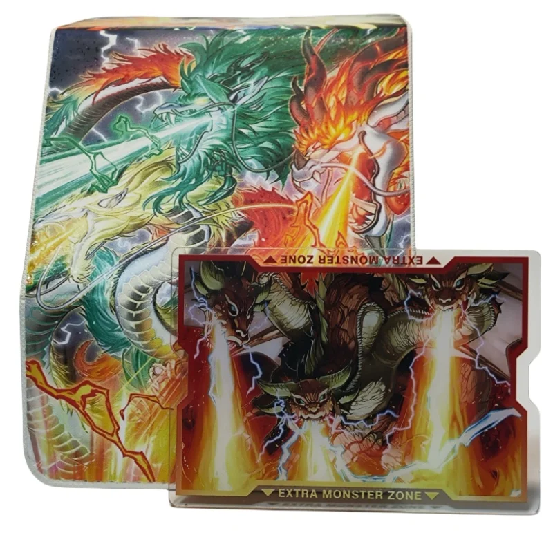 Yu-Gi-Oh Card Case Tenpai Dragon Fadra Tcg Diy High Quality Leather Action Toy Figures Anime Game Collection Storage Box Gift