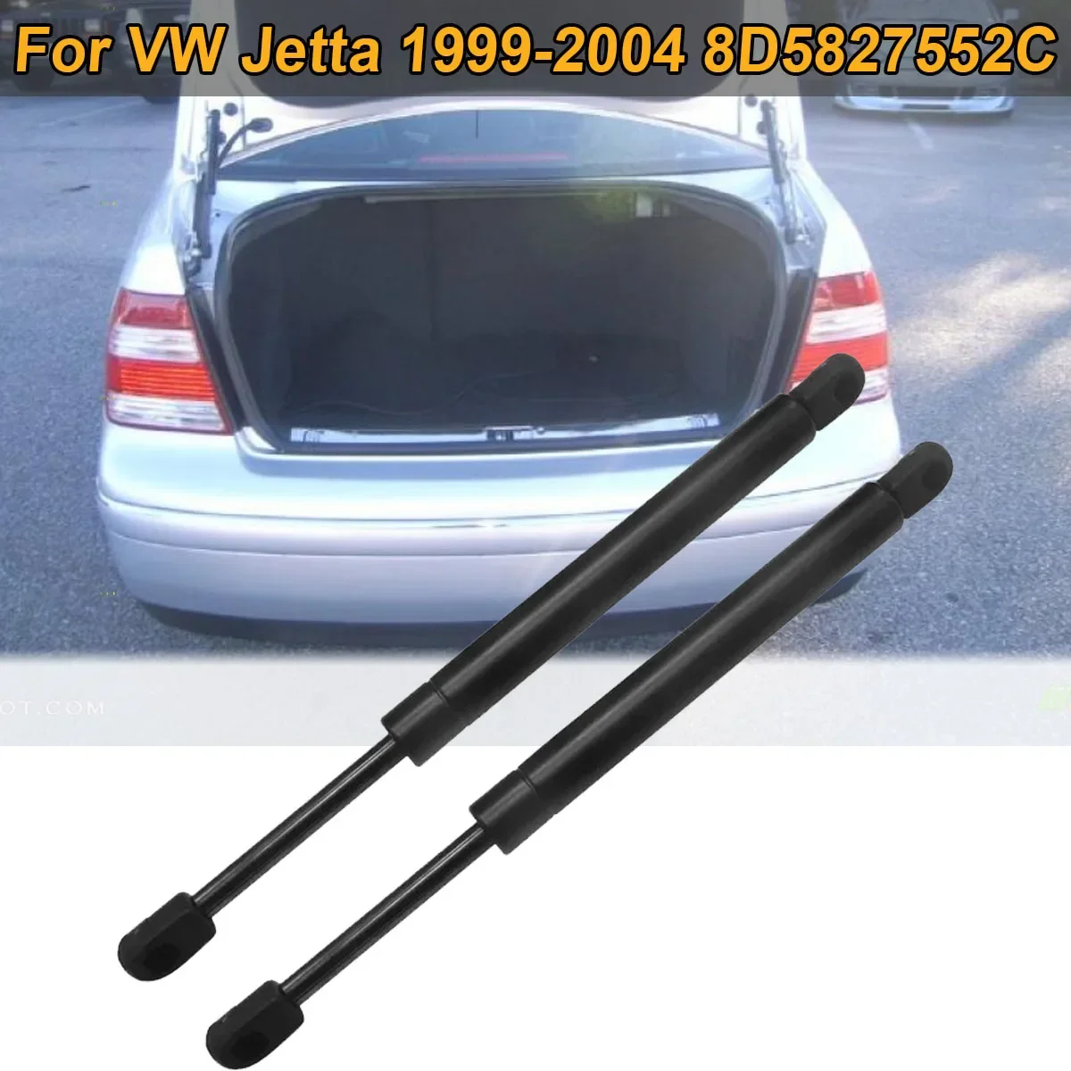 Rear Trunk Gas Springs Support Lift  For VW Jetta 1999-2004 Passat 1998-2005 Audi A4 Quattro 1996-2001 S4 2000-2002 8D5827552C