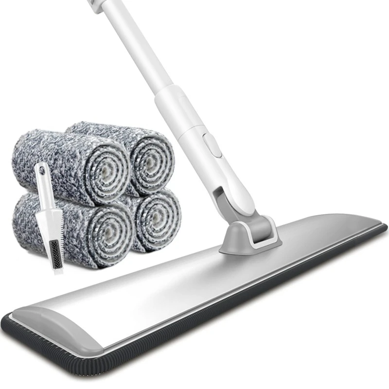 

Lazy flat mop, large dust push, hotel row mop, household