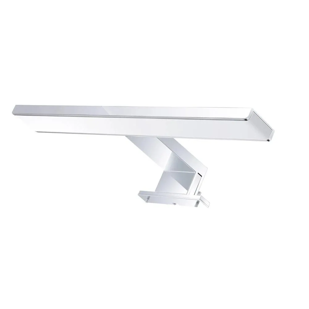 AC85-265V LED Mirror Light Aluminum Electroplating Finish Wall Lamp Lighting White Light 6000K Double Row Wall Lamp