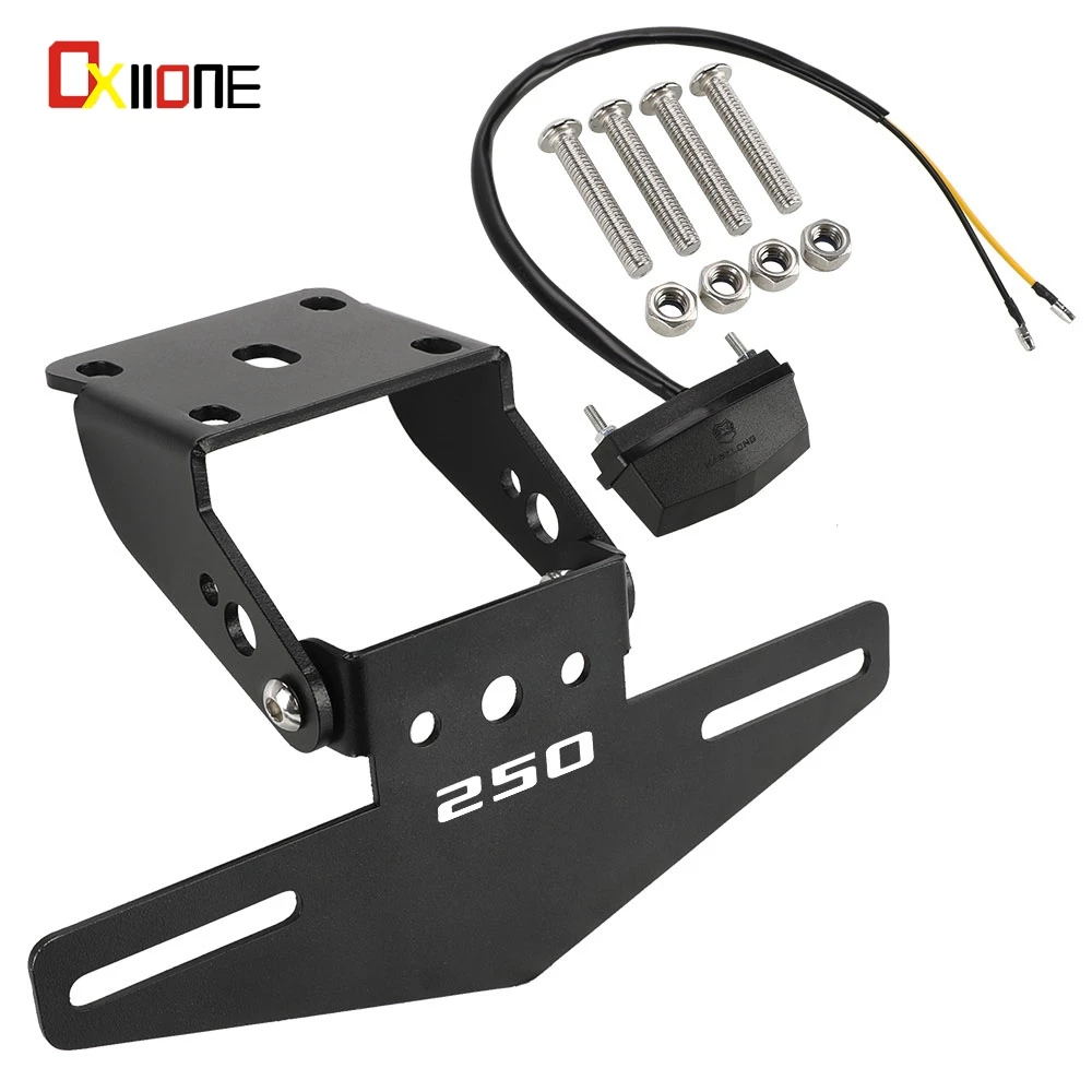 

Motorcycle Rear License Plate Tail Frame Holder Bracket For KTM DUKE 125 200 250 390 RC Duke 2017-2020 2021 2022 2023