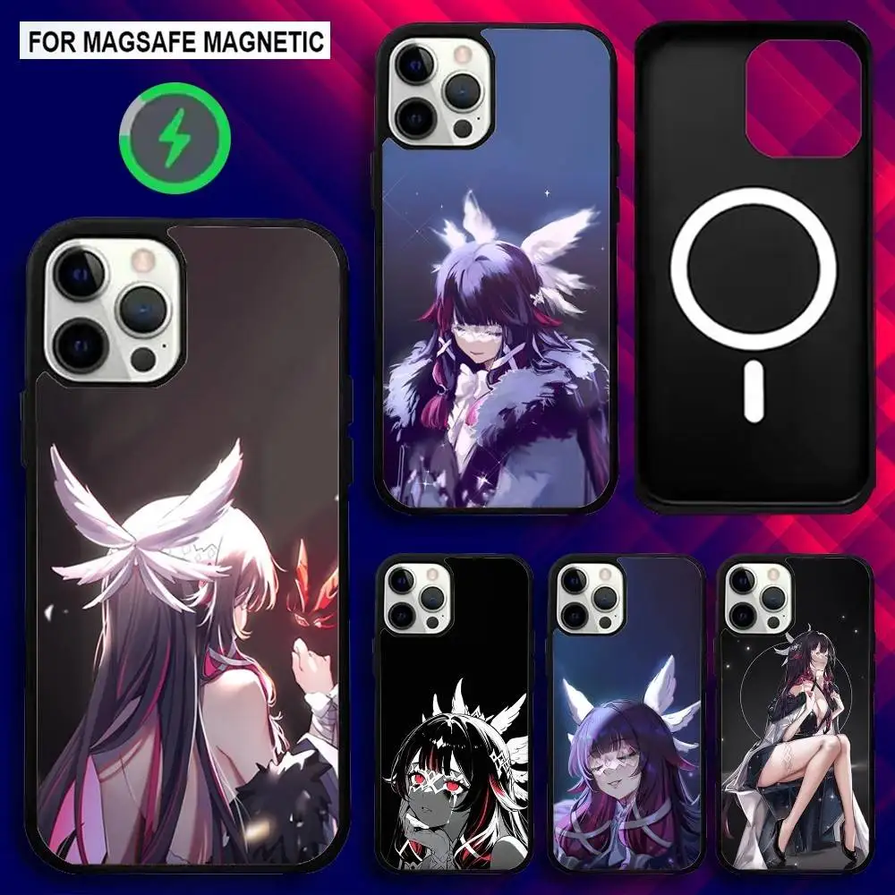 

G-Genshin Impact Columbina Phone Case For iPhone 16e,16,15,14,13,12,11,Plus,Pro,Max,Mini Magsafe Magnetic Wireless Charging