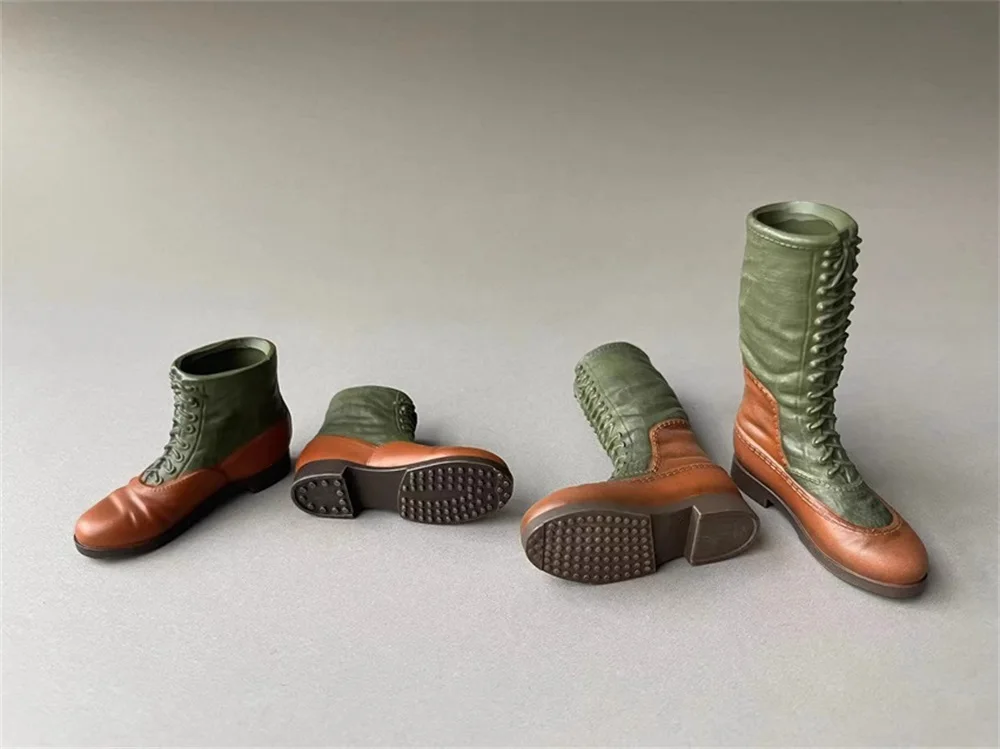 

Фигурка солдата времен Второй мировой войны в масштабе 1/6, обувь для куклы (сапоги) для Северной Африки, длинные и короткие, прорезиненные, из полого ПВХ-материала, для 12-дюймовых кукол COO.