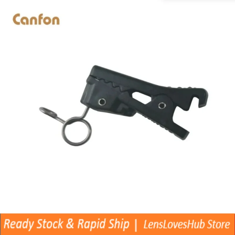 

Canfon Lapel/Lavalier Microphone ABS Tie Clip 2pcs for RODE Wireless GO SHURE Lavalier Mic with Diameter of 5.0-5.5mm