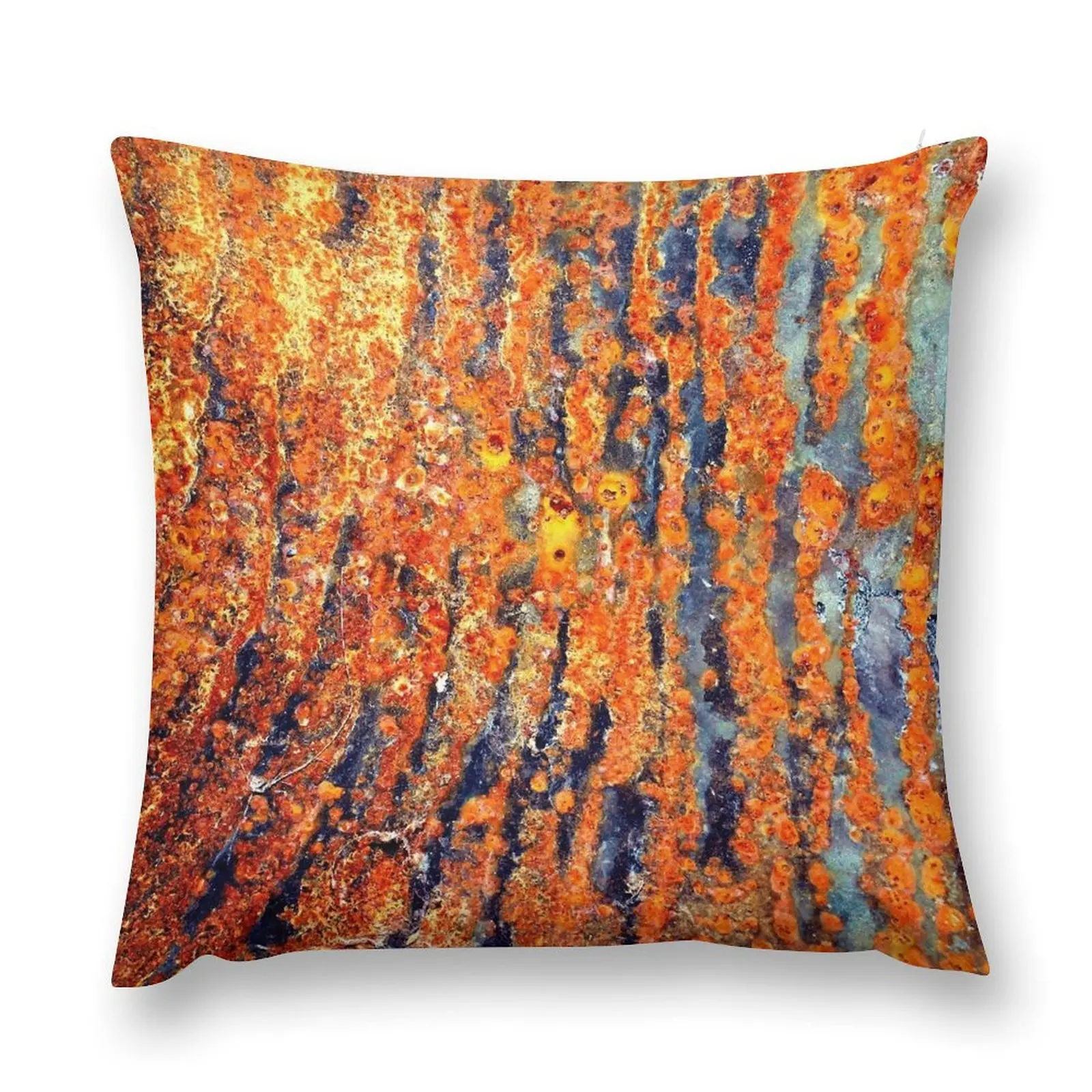 rust draws a curtian on the day Throw Pillow Ornamental Pillow Christmas Covers For Cushions pillow