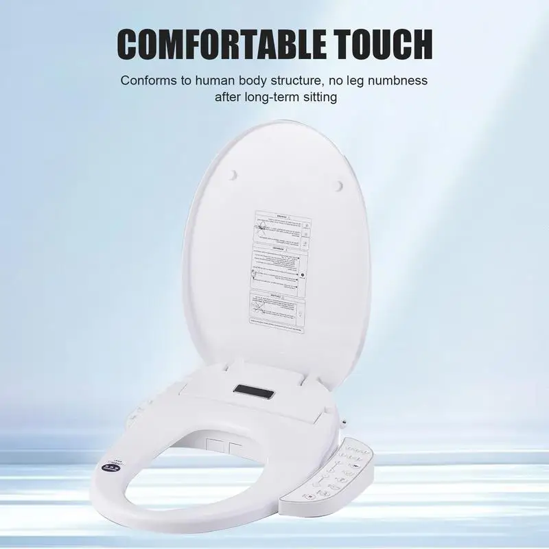 Heated Toilet Seat With Bidet Silent Heated Bidet Toilet Seat Slow Closing Toilet Seat Smart Bidet Toilet Seat Toilet Bidet