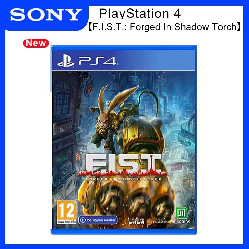 Sony PlayStation 4 F.I.S.T.: Forged In Shadow Torch PS 4 Game Disk F.I.S.T. Forged In Shadow Torch for Platform PlayStation4 PS4