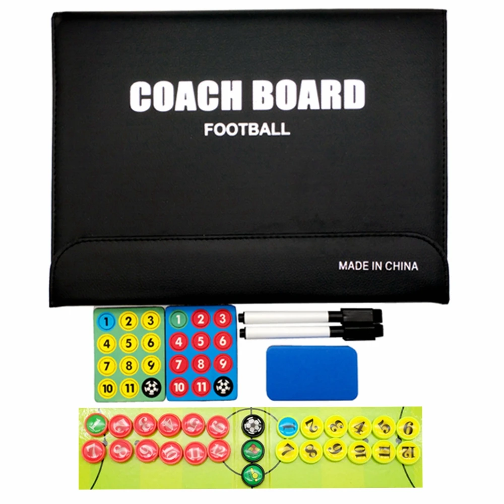 

Free shipping football coach board foldable soccer board 32*24 cm