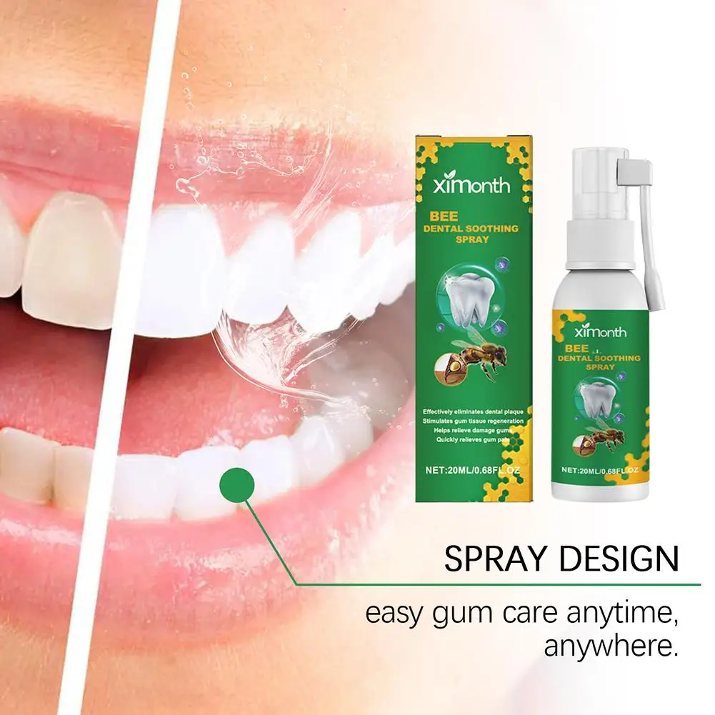 Propolis Oral Health Spray Fresh Breath Tooth Health Stain Teeth Protection Ordor Hygiene Tooth Oral Personal 20ml Teeth Relief