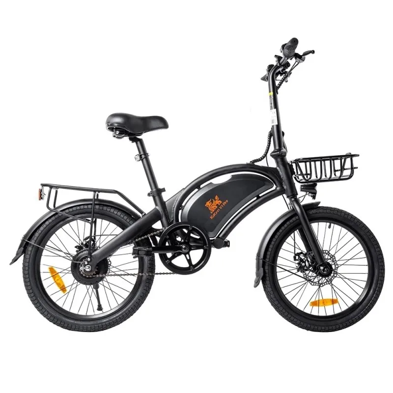 KuKirin V1 Pro Electric Bike 20 inch Tires 48V 350W Motor 45km/h Max Speed 7.5Ah Battery 45km Range Dual Disc Brake