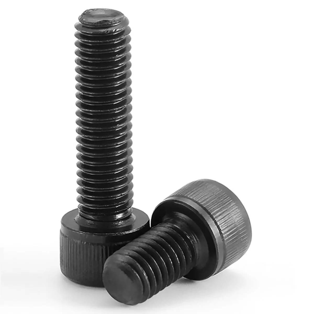 Grade 12.9 High Strength Black Hexagon Socket Screw / Cylindrical Head Bolt