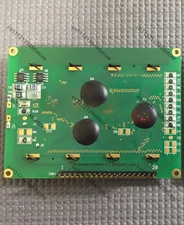 12864 LCD Display Screen, Compatible PG12864K PG12864URF-KCN-H Replacement Industrial Display Panel
