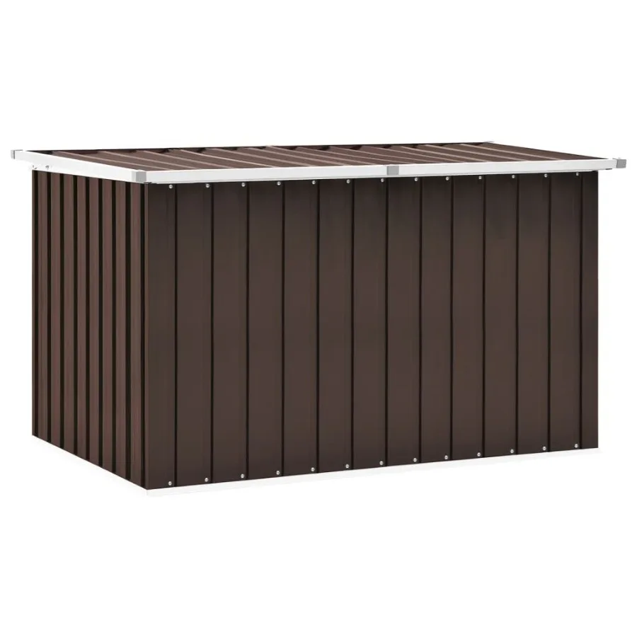 

Storage Box Brown Galvanized steel plastic Large
