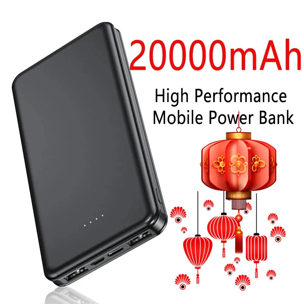 Внешний аккумулятор Power Bank 20000 мАч, 35 Вт, Type-C PD, быстрая зарядка для iPhone 15 Pro, Xiaomi 14, Samsung S23