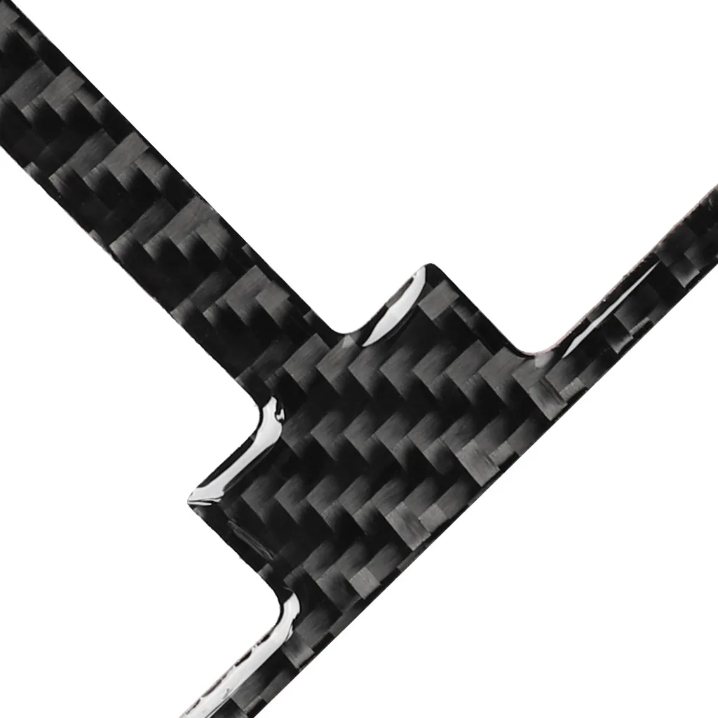 Rear Seat Air Vent Outlet Decoration Cover Trim Sticker Fit for Lexus IS IS250 300 350C 2006-2012 Decal Carbon Fiber 3