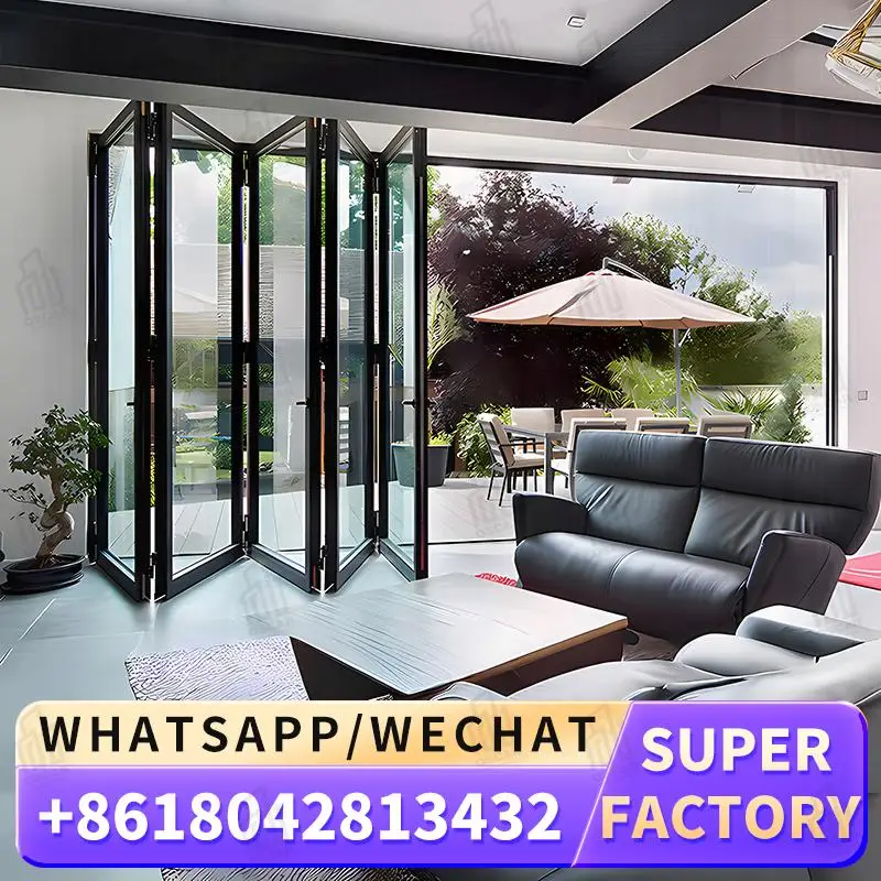 

Customizable EuropeanStyle Space Saving Multi Function Windows Foldable Door Ideal for Office Use Factory Direct Offer