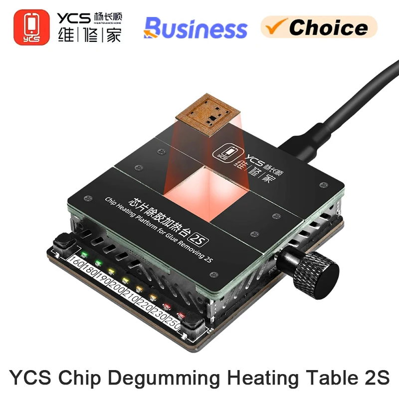 YCS 2S Hot Plate Soldering Preheating Rework Station Phones Chip IC Soldering Plate Heating Table Glue remove Repair Hand Tools