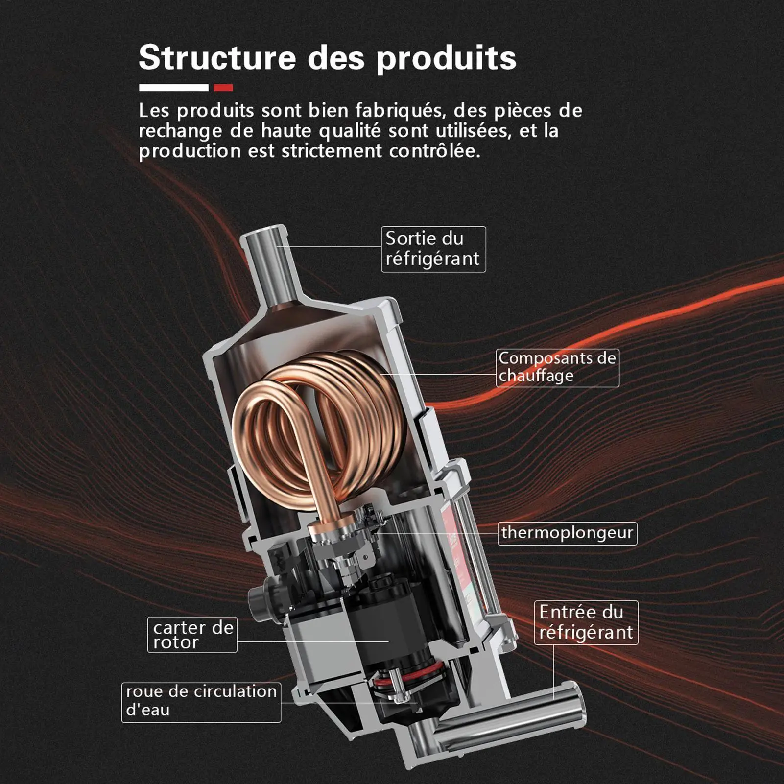 1500W/2000W/3000W Pre-start Engine Coolant Heater Preheater With Pump Car Heating Preheating Air Parking Heater Fast Heating