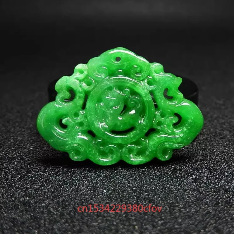 قلادة بدلاية التنين التوأم الرجعية للرجال والنساء ، اليشم الطبيعي ، الأحجار الكريمة التميمة ، المجوهرات المنحوتة ، الأزياء التعويذة ، الهدايا الفاخرة