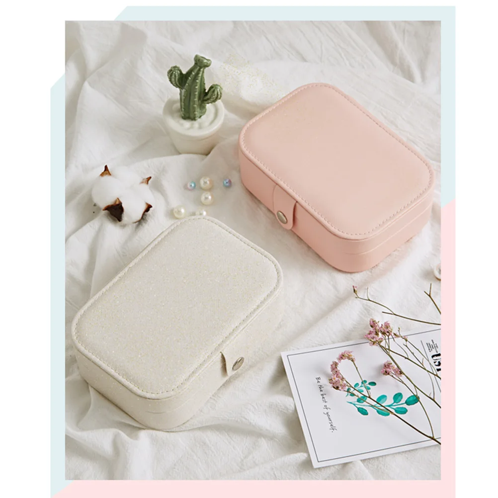 

Earring Jewelry Storage Box Cases for Women Trinket Boxes Organizer