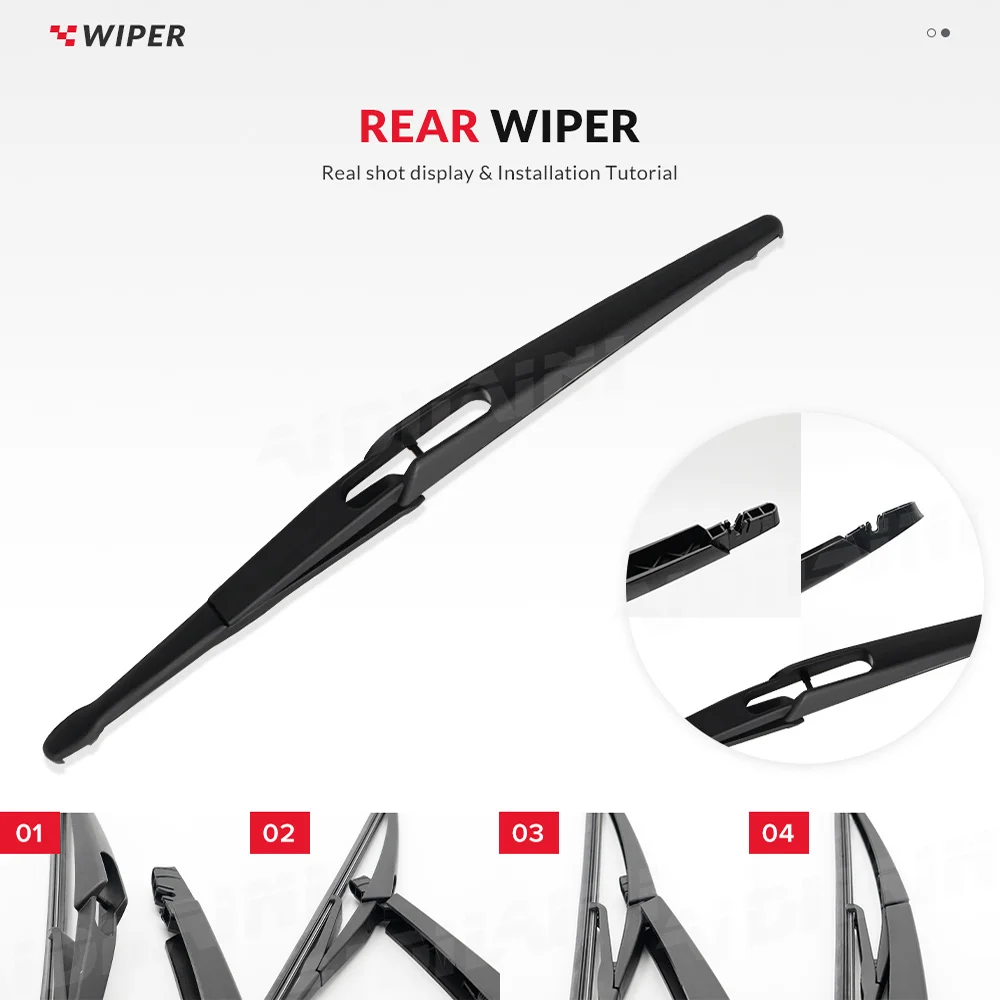 MIDOON Wiper Front&Rear Wiper Blades For Mini Countryman R60 2010-2016 2011 2012 2013 Wiper Windscreen Brushes 20
