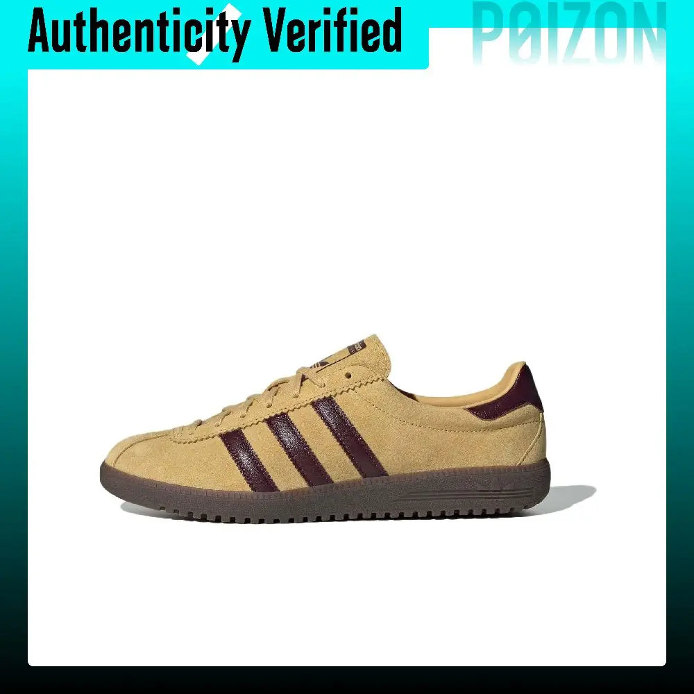 Adidas Originals Bermuda Skate Shoes Unisex Low-top Yellow JI4279