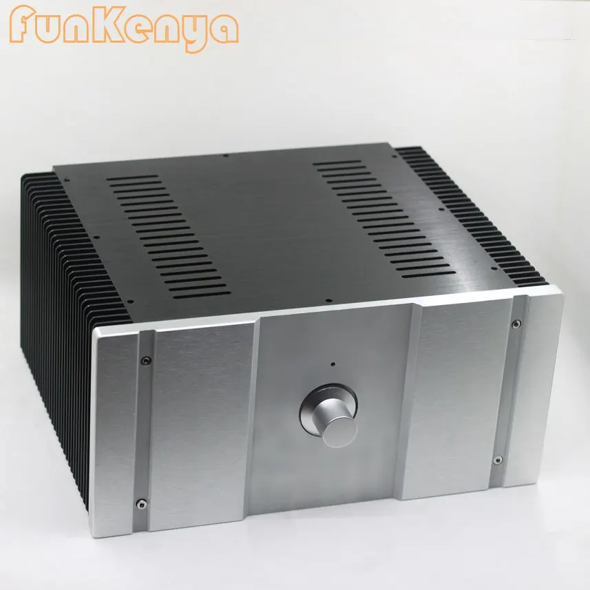 W316 H150 D260 Anodized Aluminum Class A Preamp Case DIY Headphone Shell Power Chassis Decoder DAC Hi End Rear Tube Amp Housing