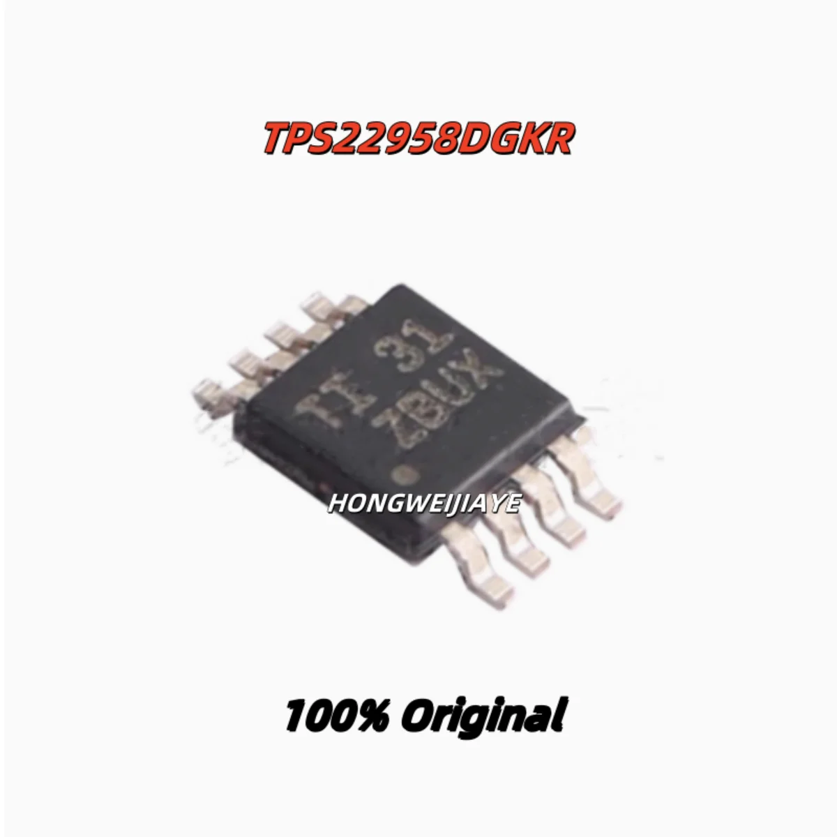

5PCS 100% New TPS2065DGNR 2065 TPS22958DGKR ZBUX TPS22958DGNR ZBVX VSSOP-8 Brand New Original Chips ic