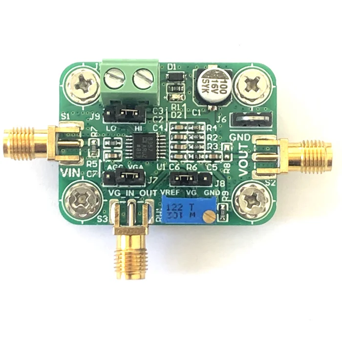 AD8367 Module Voltage Controlled Variable Gain Amplifier VCA AGC 500MHz Bandwidth 45dB Range