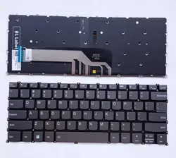 US Gray Keyboard for LENOVO IdeaPad 3-14ADA6 3-14ALC6 3-14ITL6 Flex 5-14ALC05 5-14ARE05 5-14IIL05 5-14ITL05 with BACKLIT (F10 ke