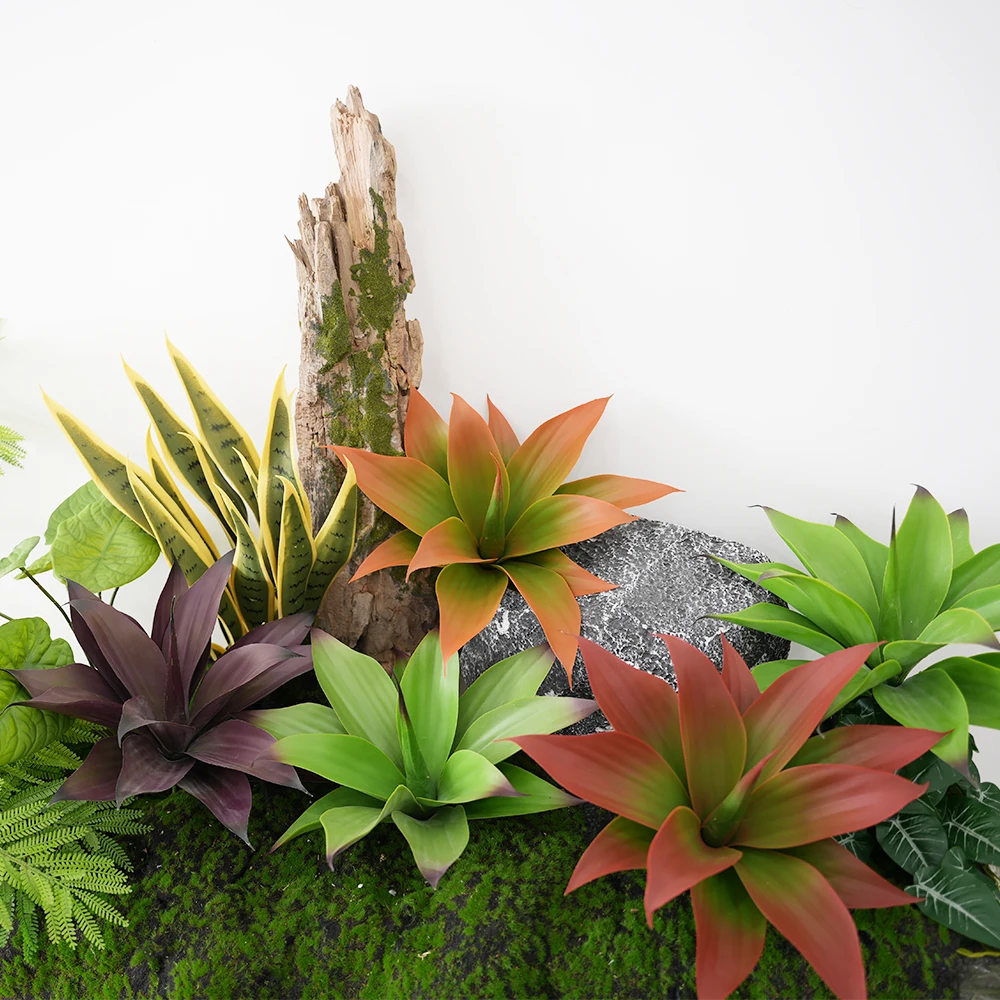 

Large Artificial Agave Plants UV Resistant Fake Agave for Fall Decor Autumn Decor Tropical Plant Succulents Greenery