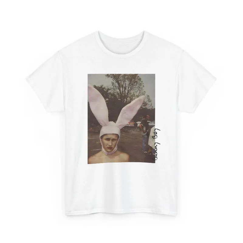 Gummo Bunny Boy T-Shirt 90s Harmony Korine Cult Film Tee Summer Men's and Women's Loose and Breathable T-shirt Top