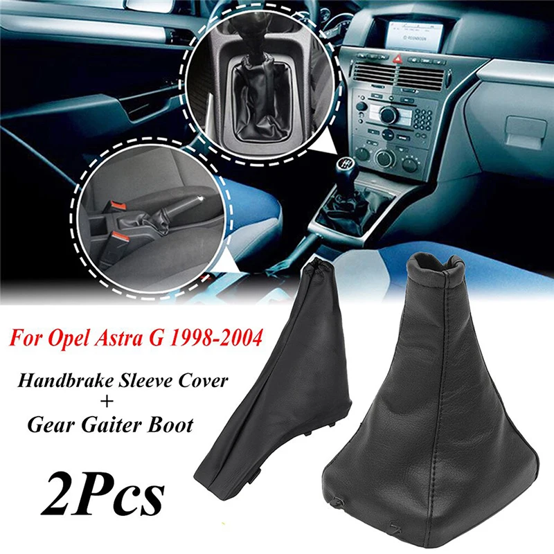 

Handbrake Gear Shift Stick Boot Gaiter Gaitor Cover Pu Leather Coupe for Vauxhall Astra G 1998-2004 Astra G Coupe 2000-2004