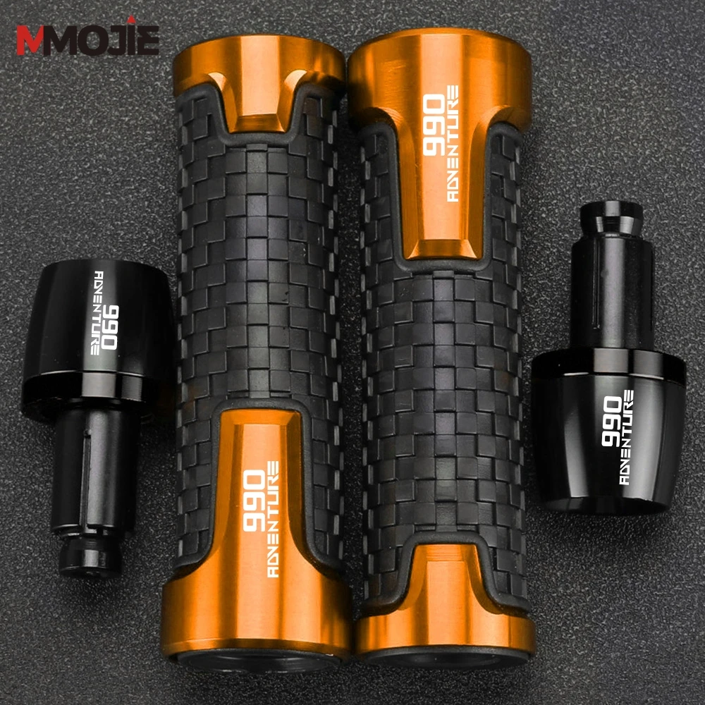 KTM 990AdventuRe 2009 990 AdventuRe 접이식 브레이크 클러치 레버 오토바이 부품 7/8'' 22mm 핸들바 핸들 그립 엔드