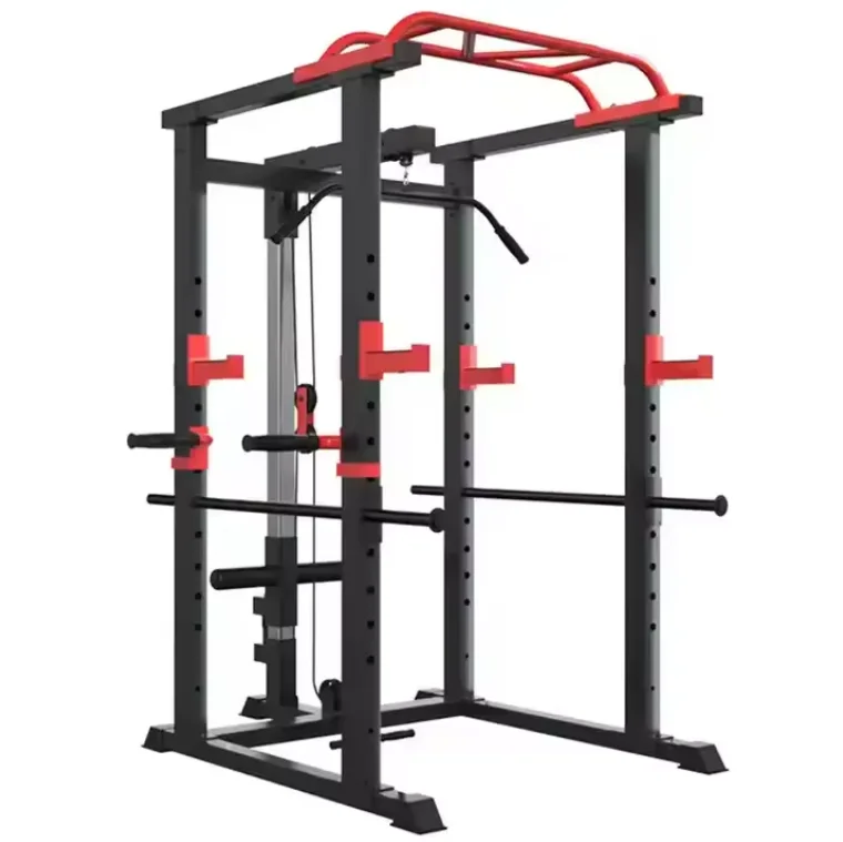 High Quality Multi-Functional Power Rack Cage Strength Training Equipment with Standing Squat Rack Weight Lifting Racks