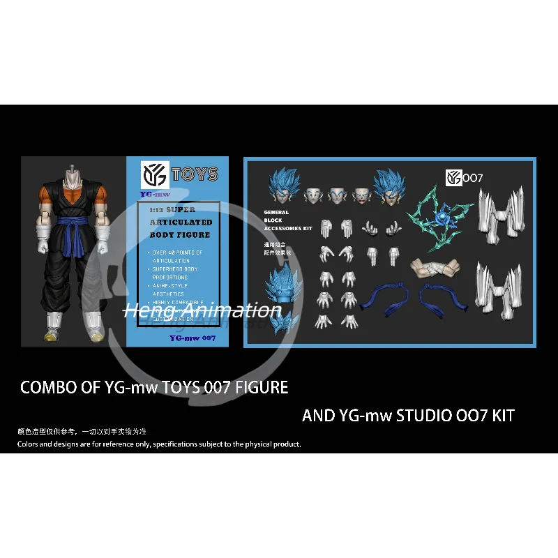 Pre-Order YGmw Studio Ryuying Bejeweled 1/12 Action Figure