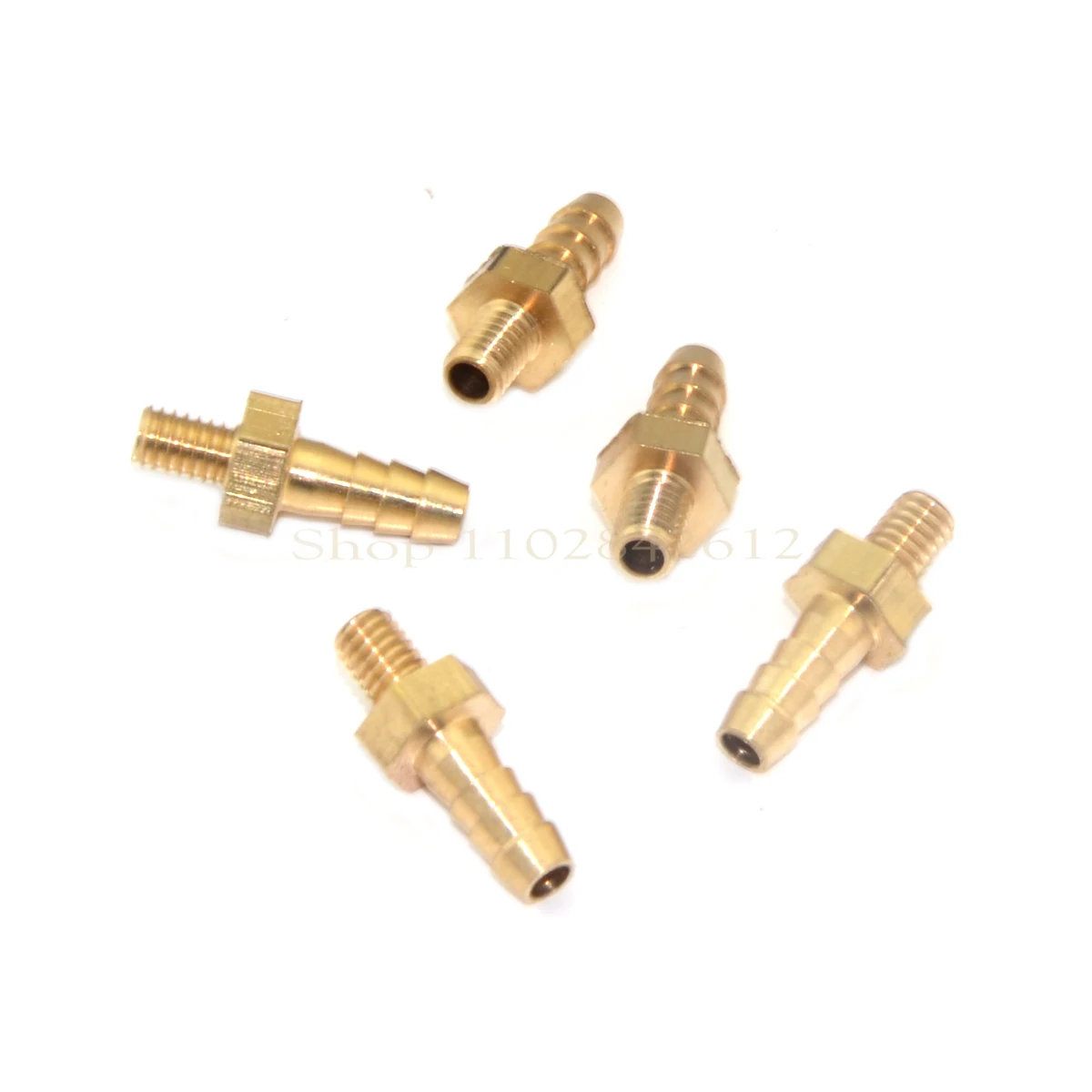 Brass Fitting Copper Pagoda Connector Pipe Fittings 2 3 4 Way Straight L Tee Y Cross 3/4/5/6/mm For Gas Water Tube Cooling Boat