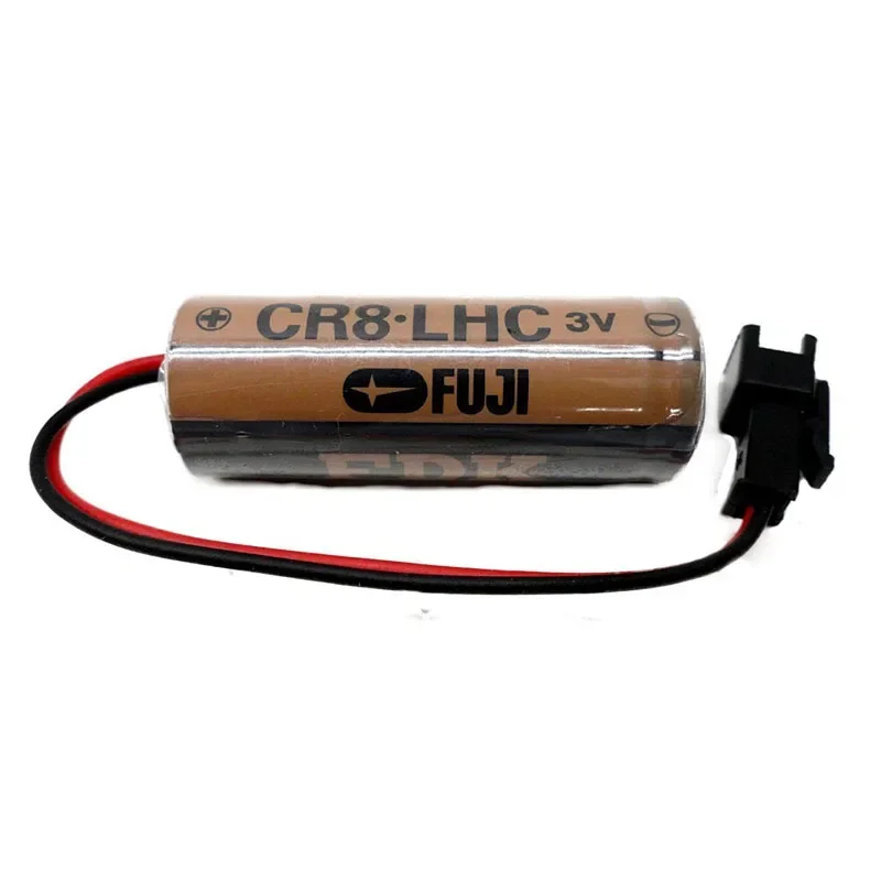 Original New Battery Pack CR8.LHC 3V 2600mAh CR17450SE CR17450 PLC Industrial Lithium Batteries w/ Plug For FUJI FDK